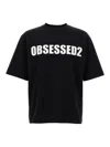 Dsquared2 Printed T-shirt In Black