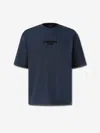 Dsquared2 Logo-embroidered Crewneck T-shirt In Blue