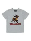 Dsquared2 Printed T-shirt In Gray
