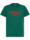 Dsquared2 T-shirts And Polos In Green