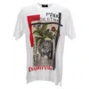 Dsquared2 Printed T-shirt In White Cotton In White