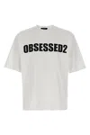 Dsquared2 Loose Fit Crew-neck T-shirt With Print In Multi