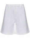 Dsquared2 Printed Track Shorts In 白色