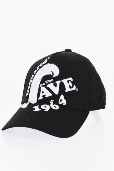 Dsquared2 Printed Wave Baseball Cap