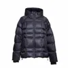Dsquared2 Puff Kaban Blue Short Down Jacket With Hood And Back Logo In Blue