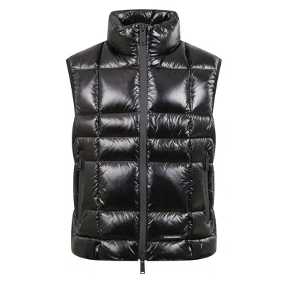 Dsquared2 Puffer Vest With Zip Closure In Black