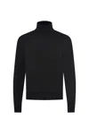 Dsquared2 Turtleneck Sweater In Black