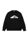 Dsquared2 Logo-print Wool-blend Jumper In Black