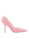 Dsquared2 Dsquared Women Quilted Leather Pumps In Nude & Neutrals