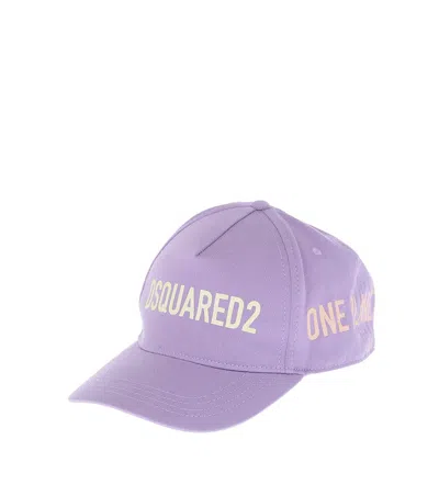 Dsquared2 Purple Logo Baseball Cap