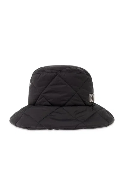 Dsquared2 Quilted Bucket Hat In Black