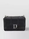 DSQUARED2 QUILTED CALFSKIN SHOULDER BAG