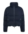 Dsquared2 Quilted Down Jacket In Blue