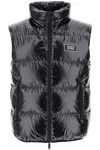 Dsquared2 Quilted Down Vest In Black