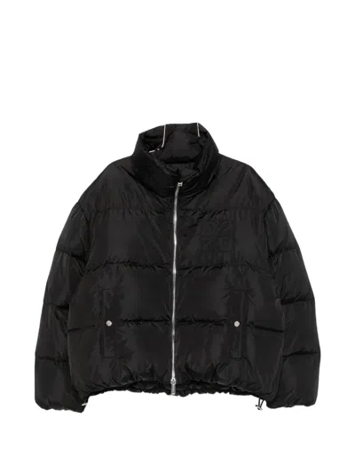 Dsquared2 Quilted High-neck Puffer Jacket In Black