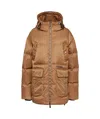 Dsquared2 Multi-pocket Parachute Puff Jacket In Brown