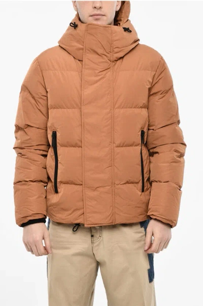 Dsquared2 Quilted Hooded Duck Down