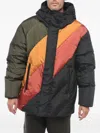 Dsquared2 Quilted Hooded Jacket In Multi