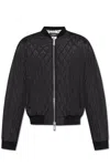 Dsquared2 Diamond-quilted Bomber Jacket In Black