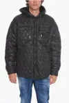 Dsquared2 Man Jacket Black Size L Polyamide In Black