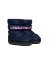Dsquared2 Padded Snow Boots In Blue