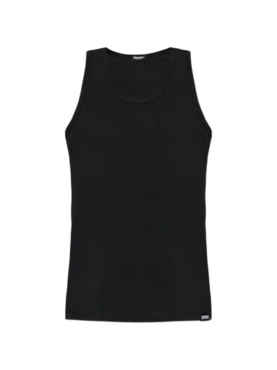 Dsquared2 Racerback Tank Top In Black