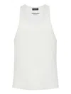 Dsquared2 Racerback Tank Top In White