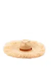 Dsquared2 Women Raffia Hat In Beige