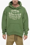 Dsquared2 Ragian Hoodie Sweatshirt With Lettering Print