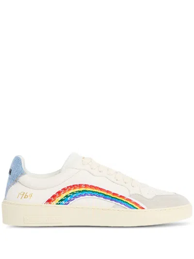 Dsquared2 Rainbow Rebels Trainers In Multi