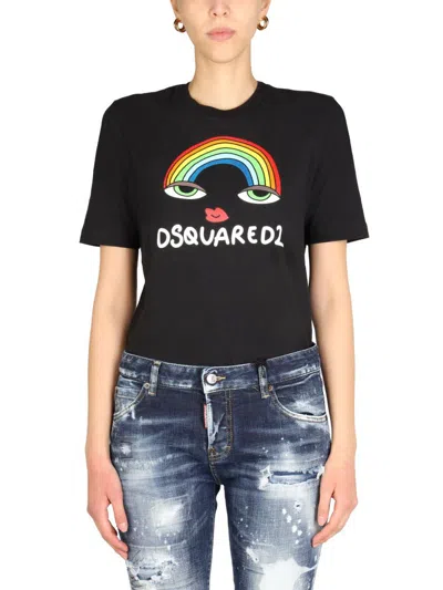 DSQUARED2 DSQUARED2 RAINBOW RENNY T-SHIRT