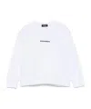 Dsquared2 Raised-logo Sweatshirt In White
