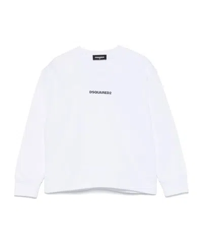 DSQUARED2 RAISED-LOGO SWEATSHIRT
