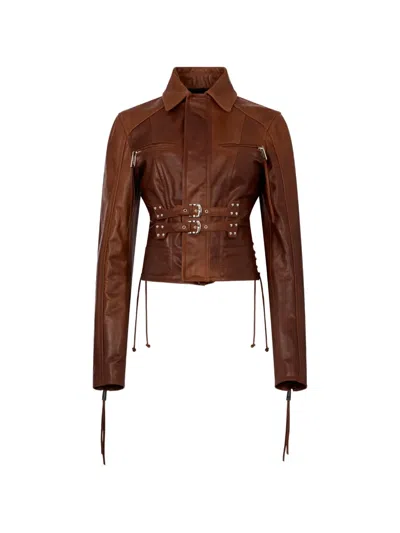 Dsquared2 Ranch Kiodo Jacket In Brown