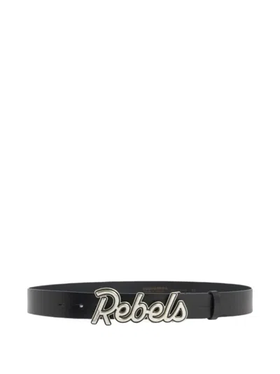 Dsquared2 Rebels Buckle Belt In Black