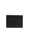 Dsquared2 Rebels Embossed Card Holder In Black