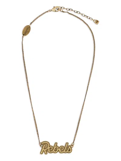 Dsquared2 Rebels Pendant Necklace In Gold