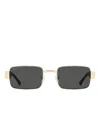 Dsquared2 Rectangle-frame Sunglasses In Gold