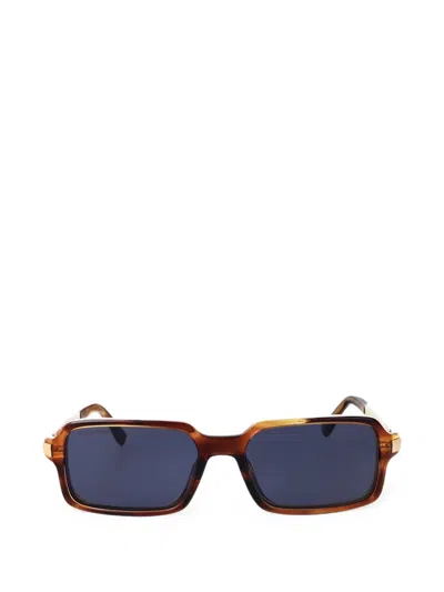 Dsquared2 Rectangle-frame Sunglasses In Brown