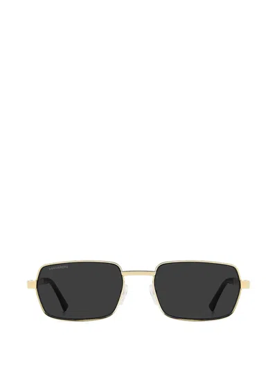 Dsquared2 Rectangle-frame Sunglasses In Gold
