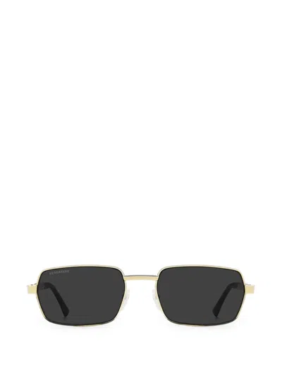 Dsquared2 Rectangle-frame Sunglasses In Gold