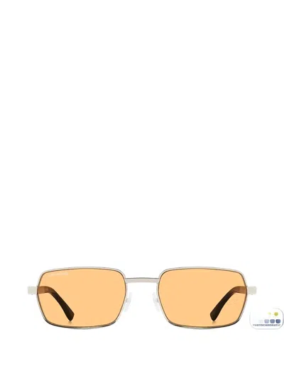 Dsquared2 Rectangle-frame Sunglasses In Silver
