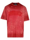 Dsquared2 Loose Fit T-shirt In Red