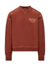 Dsquared2 Man Sweatshirt Rust Size M Cotton In Brown