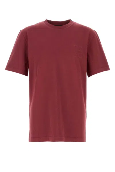 DSQUARED2 MEN RED CREW NECK T-SHIRT