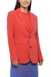 Dsquared2 Notched-lapel Single-breasted Blazer In Red