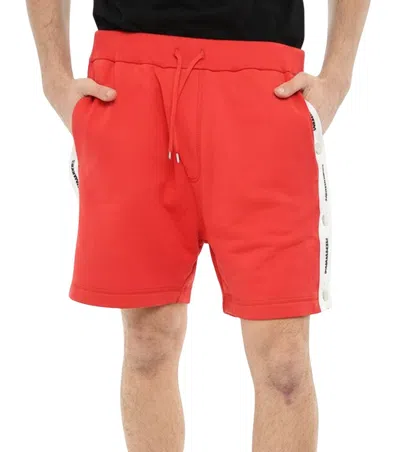 Dsquared2 Red Regular Solid Shorts