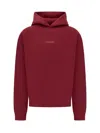 Dsquared2 Red Solid Hood Sweatshirt