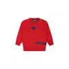 Dsquared2 Red Sweater For Baby Boy With Logo In Red