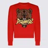 Dsquared2 Red Wool Knitwear